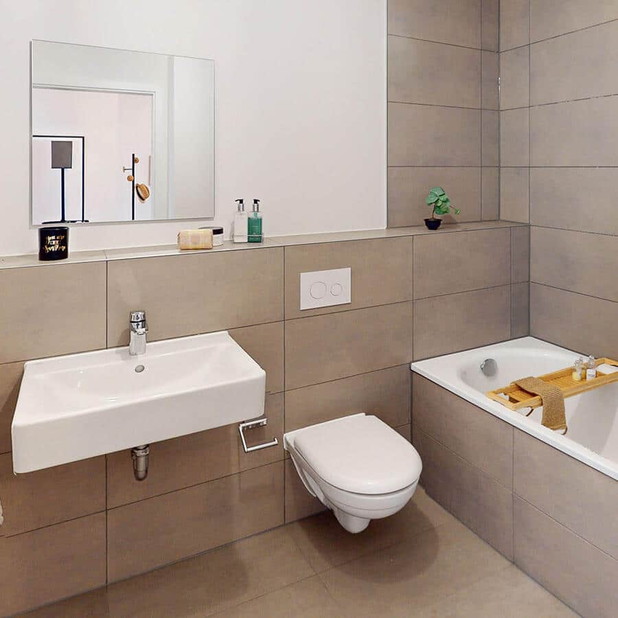 Musterwohnung bathroom 1